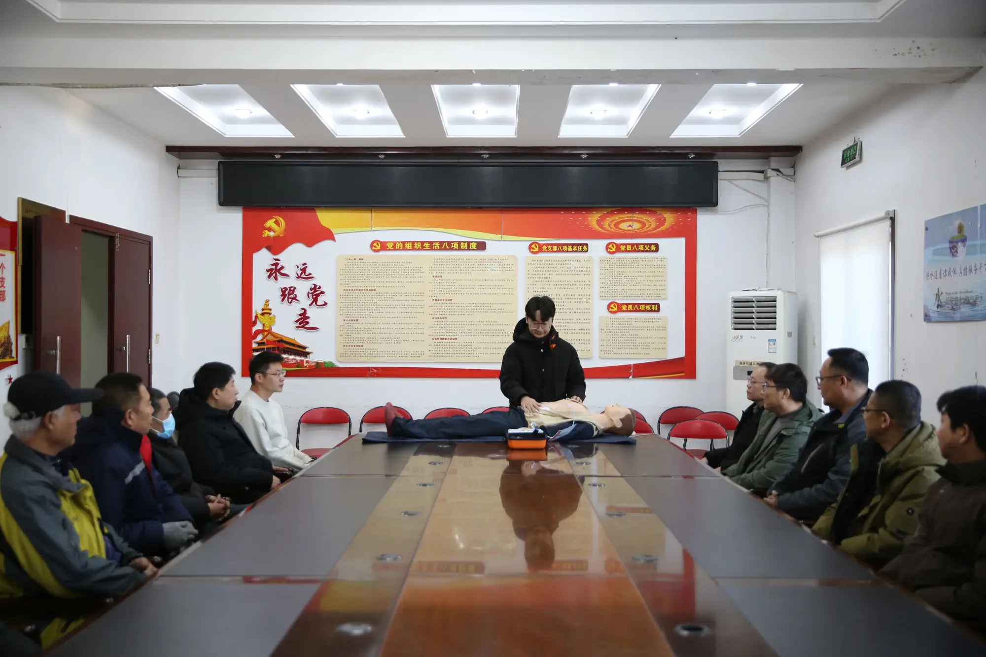 北票市科融水务有限公司配备AED设备 助力安全生产