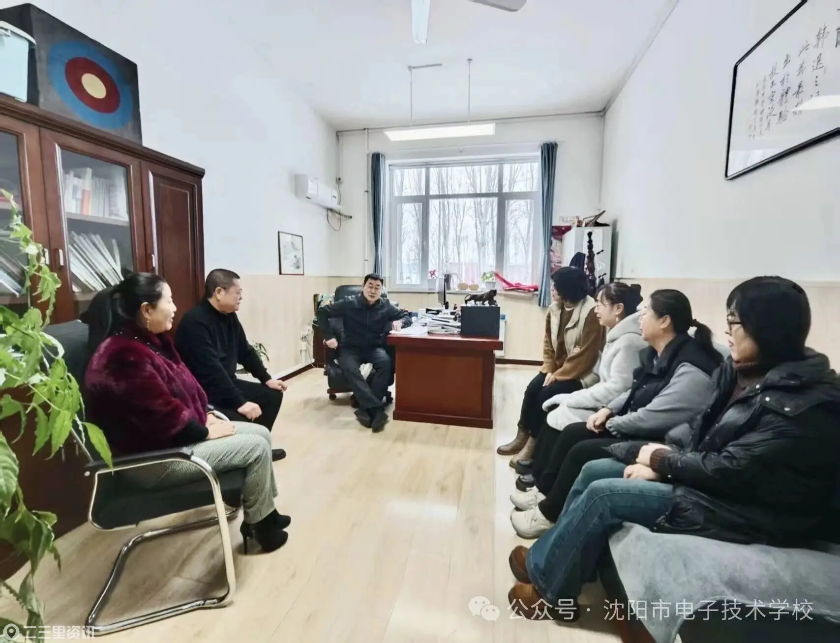 沈阳市电子技术学校：党建引领强举措，谈心谈话筑师德