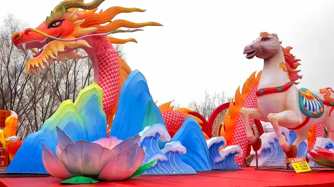 2026咸阳渭柳湿地灯会即将璀璨启幕