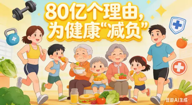 80亿个理由，为健康“减负”｜咸阳彩虹医院世界肥胖日健康科普