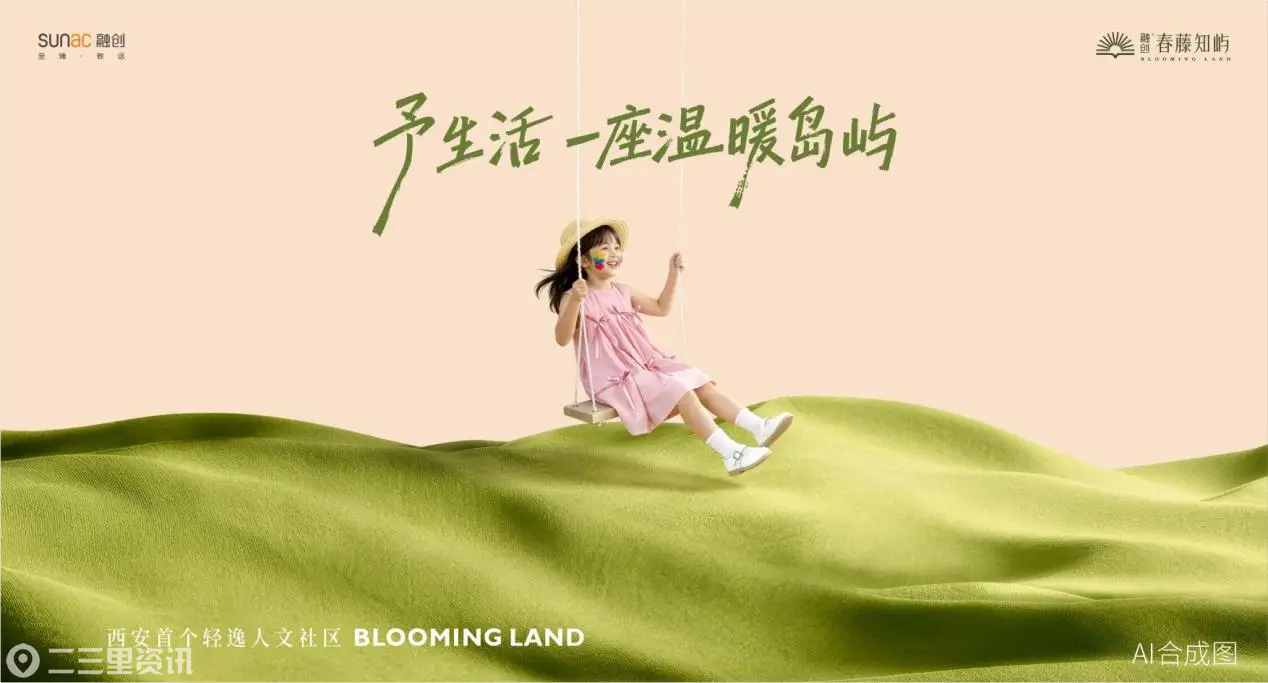 融创西安新十年力作亮相，为西安首献轻逸人文生活