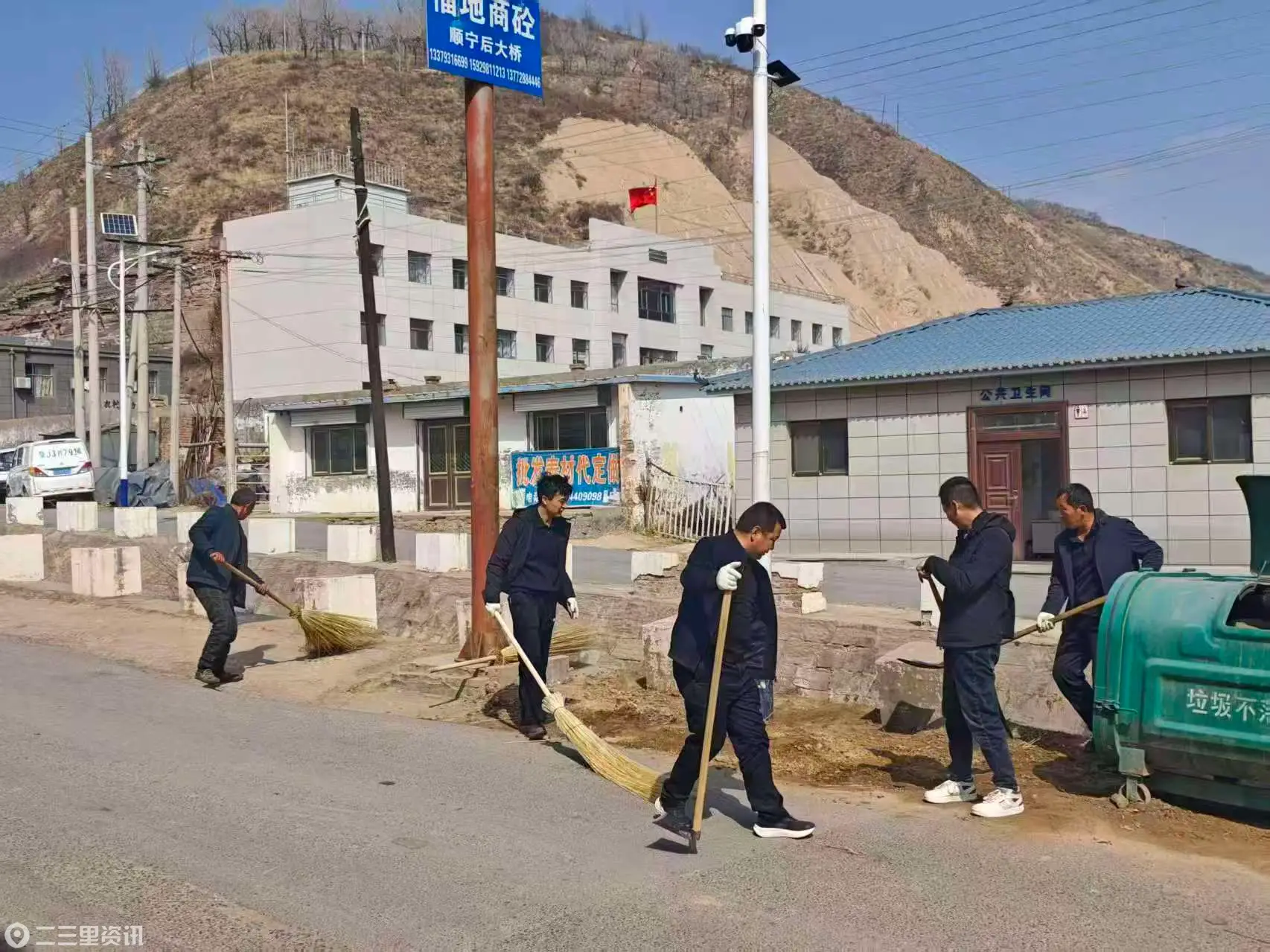 靖边县周河镇环境整治再提质 宜居周河展新貌