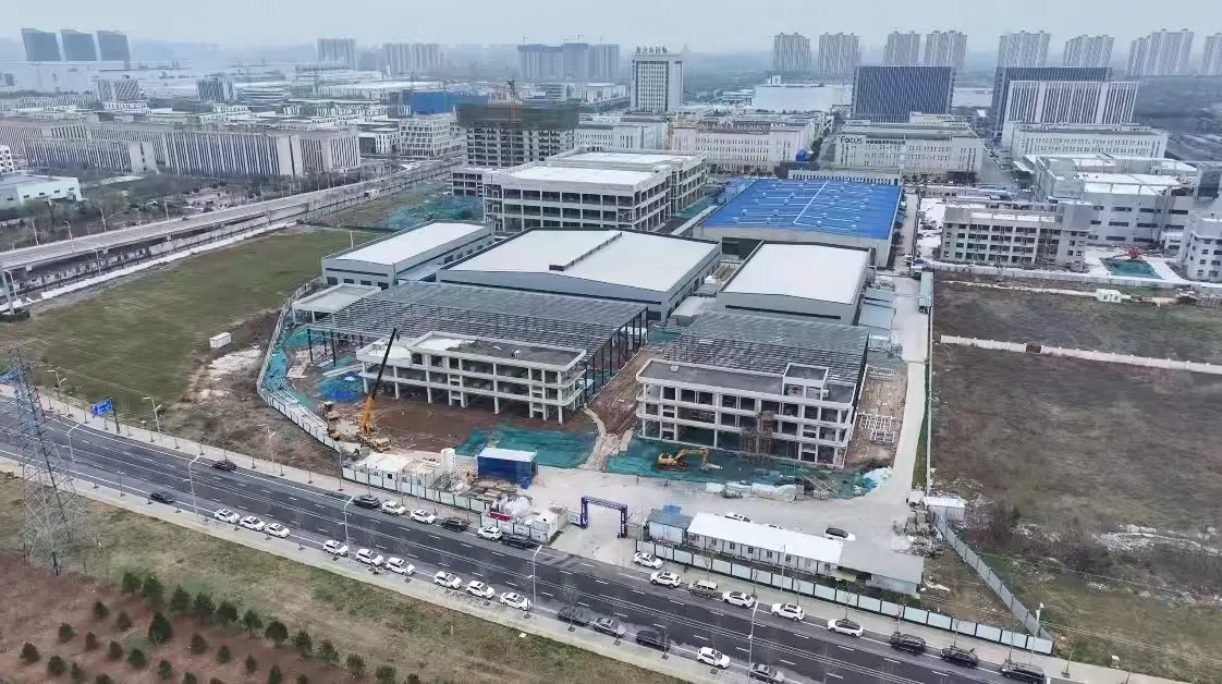 咸阳高新区奋进2026春日序曲：光传输数据通讯模块项目