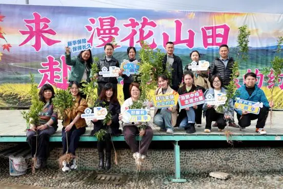 志愿者在行动 | 新华保险重庆分公司开展植树公益活动