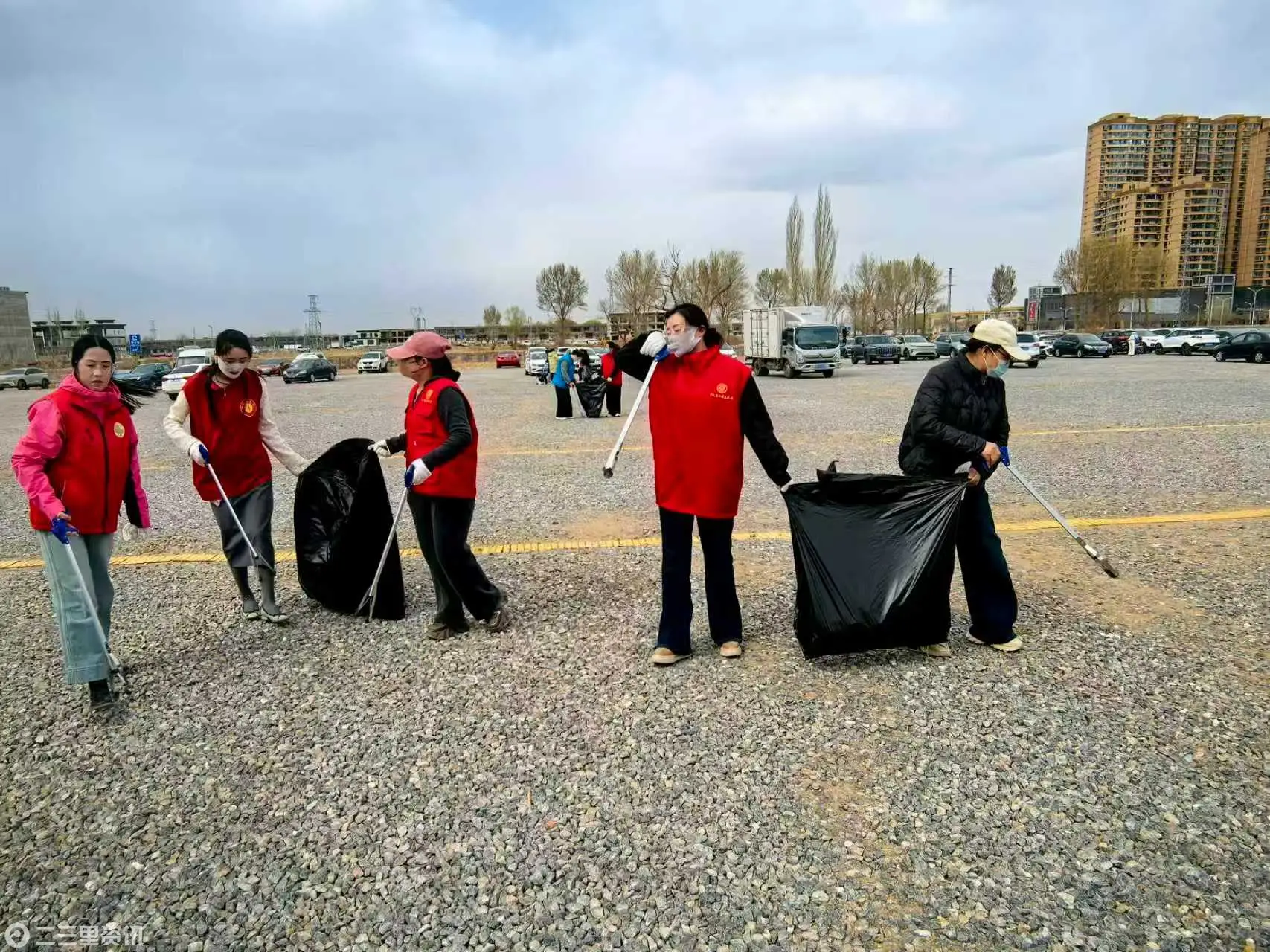 靖边宇文路社区：环境整治焕新家园