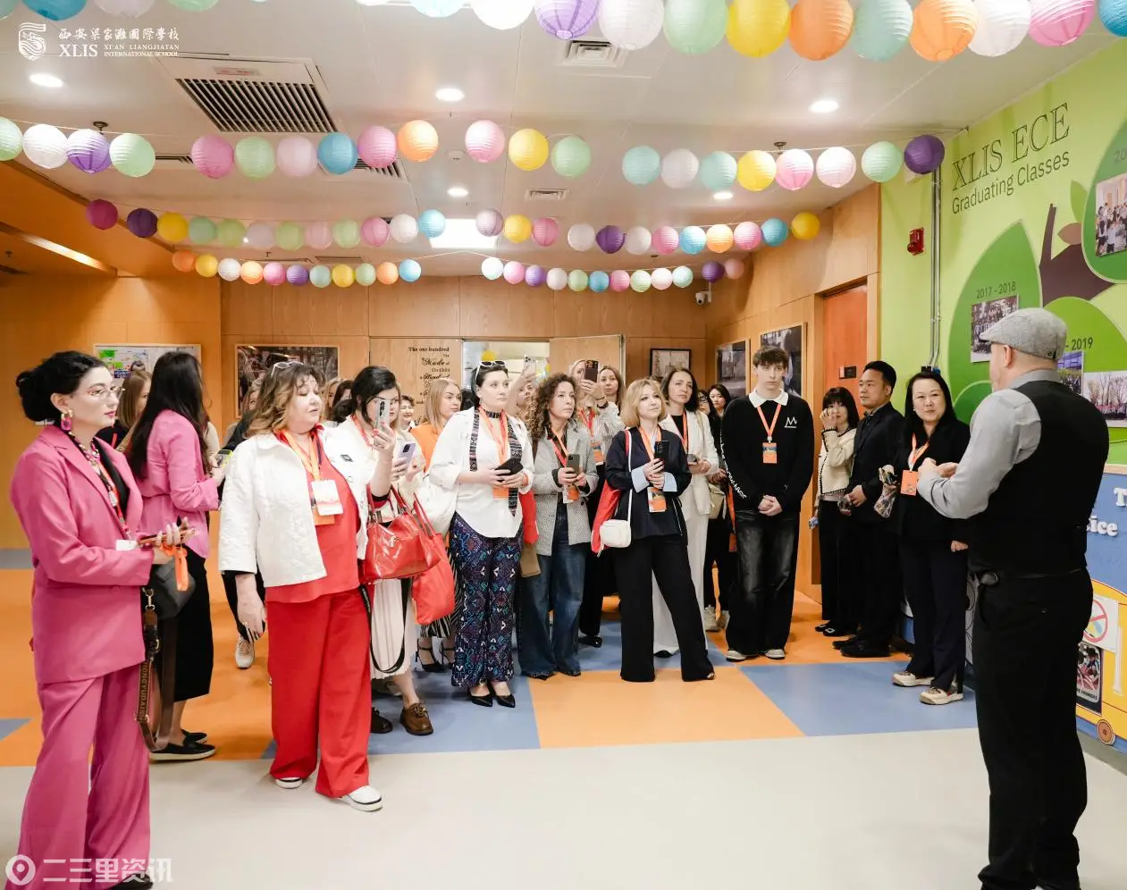 深化丝路教育交流 三国代表团参访梁家滩国际学校