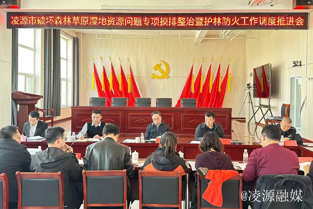 凌源市召开破坏森林草原湿地资源问题专项摸排整治工作暨护林防火工作调度推进会议