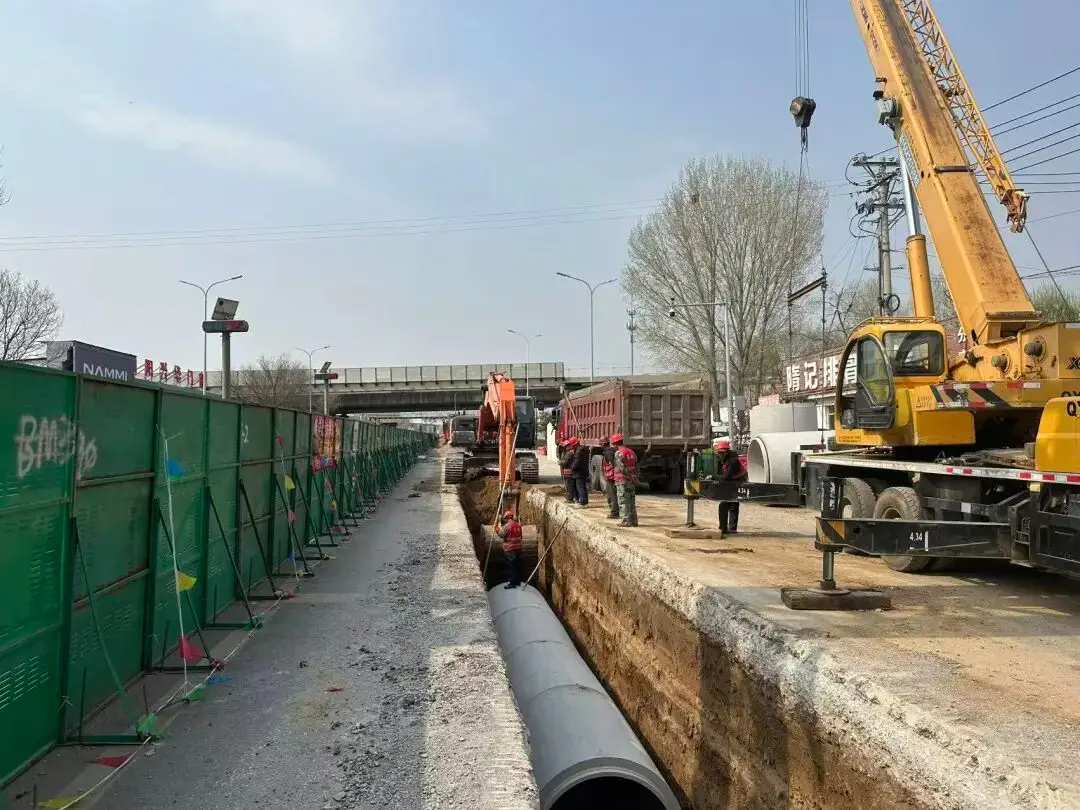 告别雨季积水！朝阳环境集团燕都市政公司全速推进排水改造工程，筑牢民生安全线