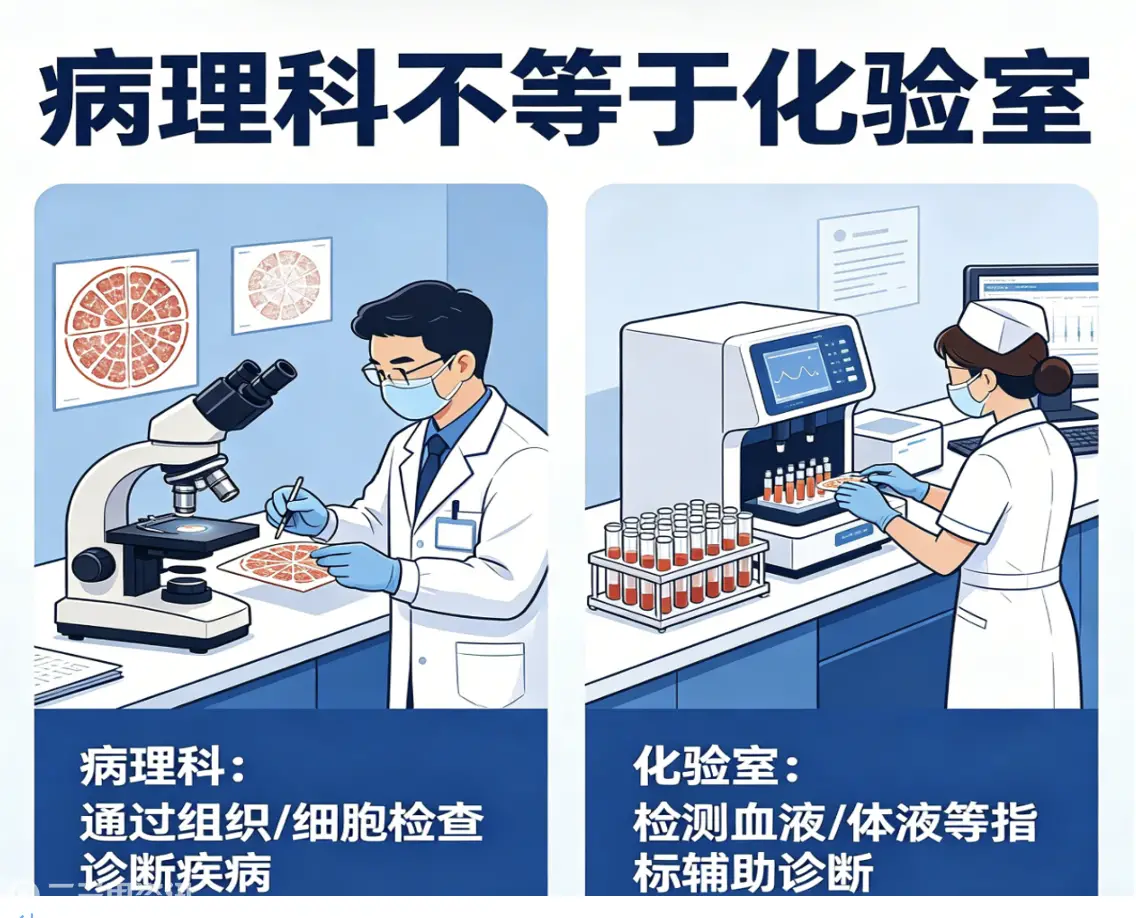别再傻傻分不清！病理科真的不是化验室！
