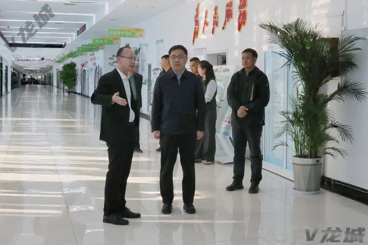龙城区领导专题推进营商环境建设工作