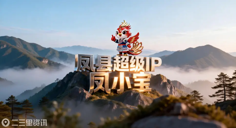 秦岭焕新彩 凤起新IP | 凤县超级IP “凤小宝” 西安正式发布