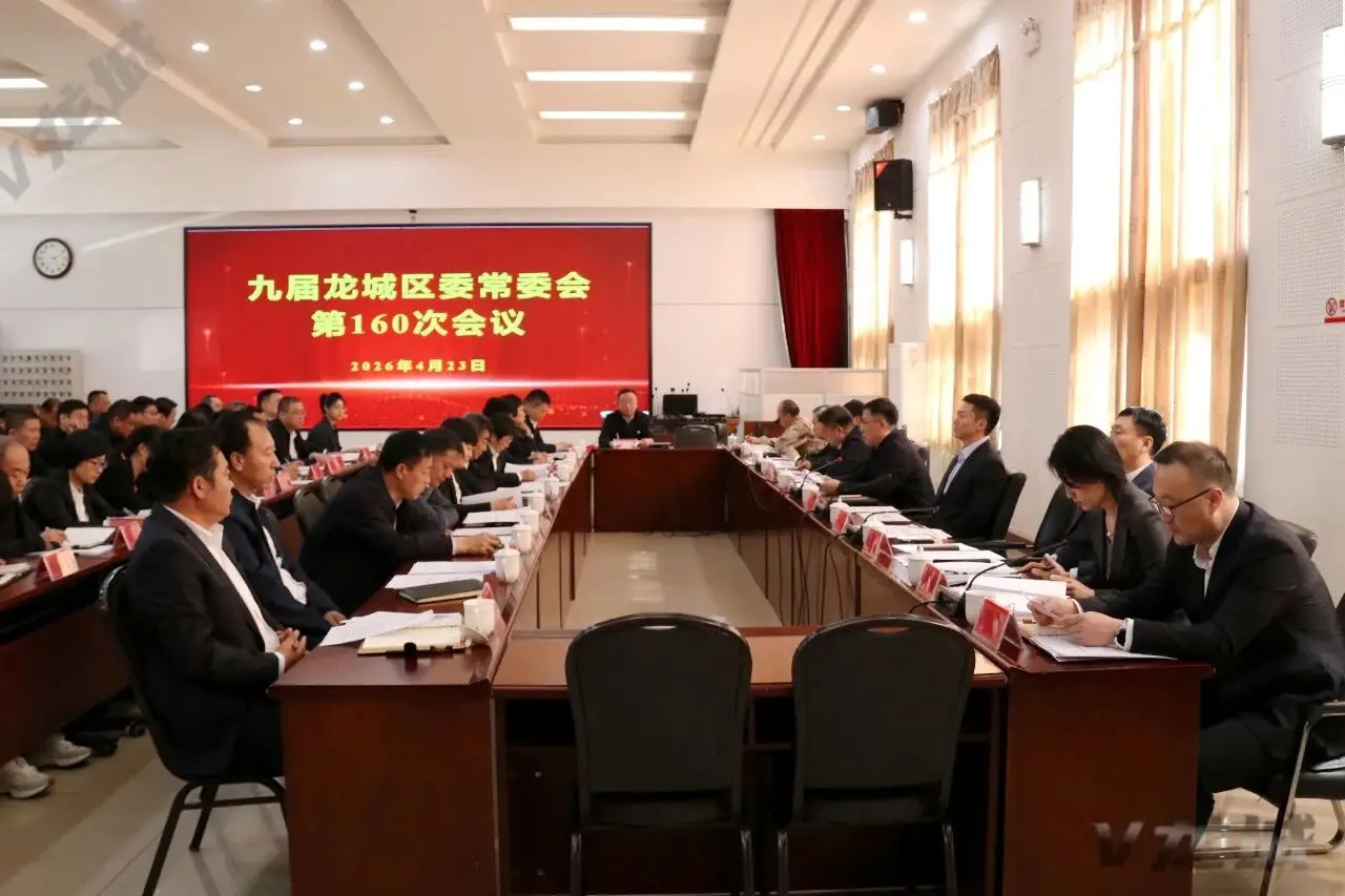 龙城区委常委会召开会议