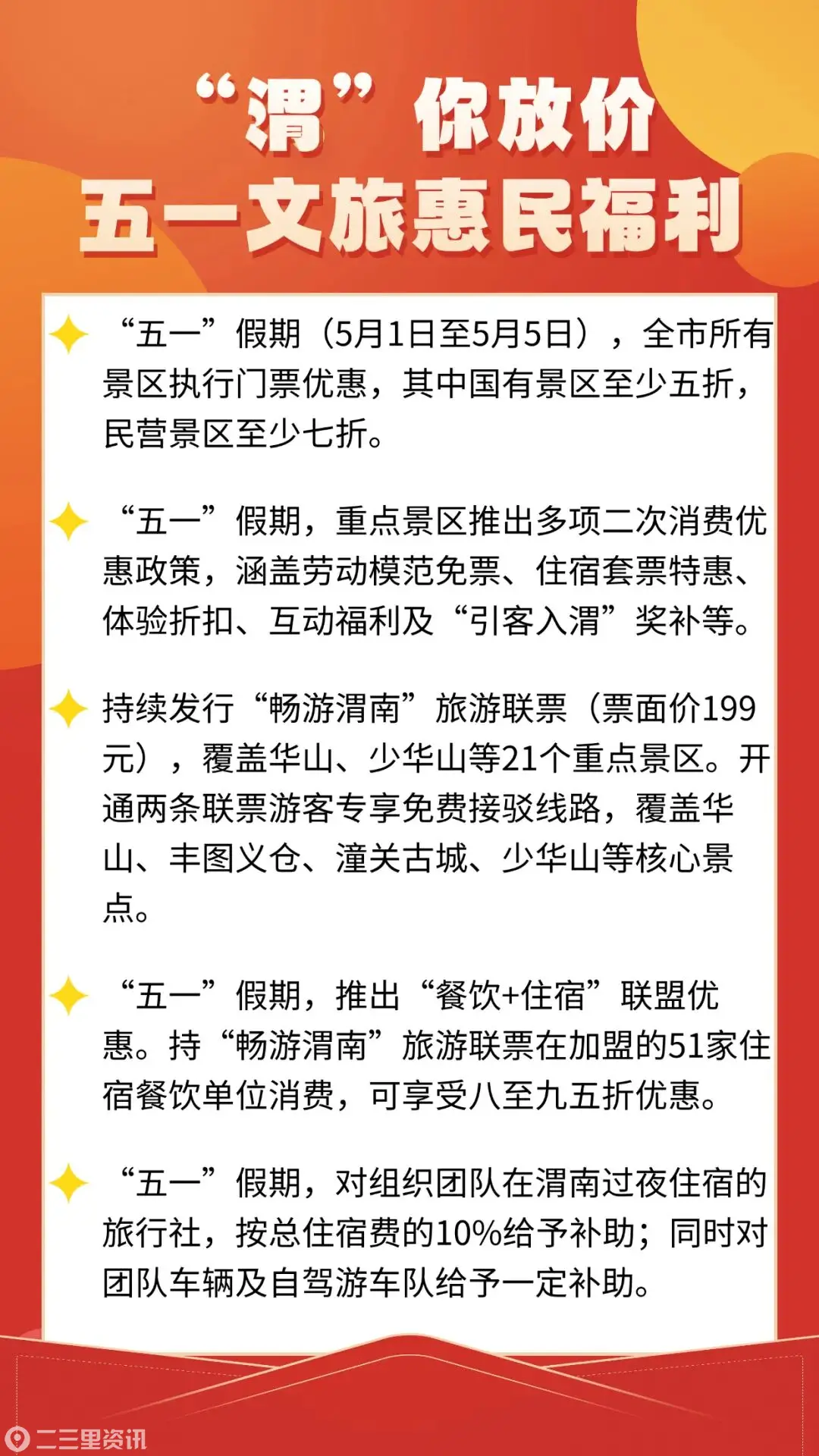 福利拉满·服务护航｜渭南5项优惠政策+8项便民举措暖心上线，畅玩无忧！