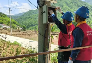 国网略阳县供电公司：山区土地“旱改水”电润秧田保原粮