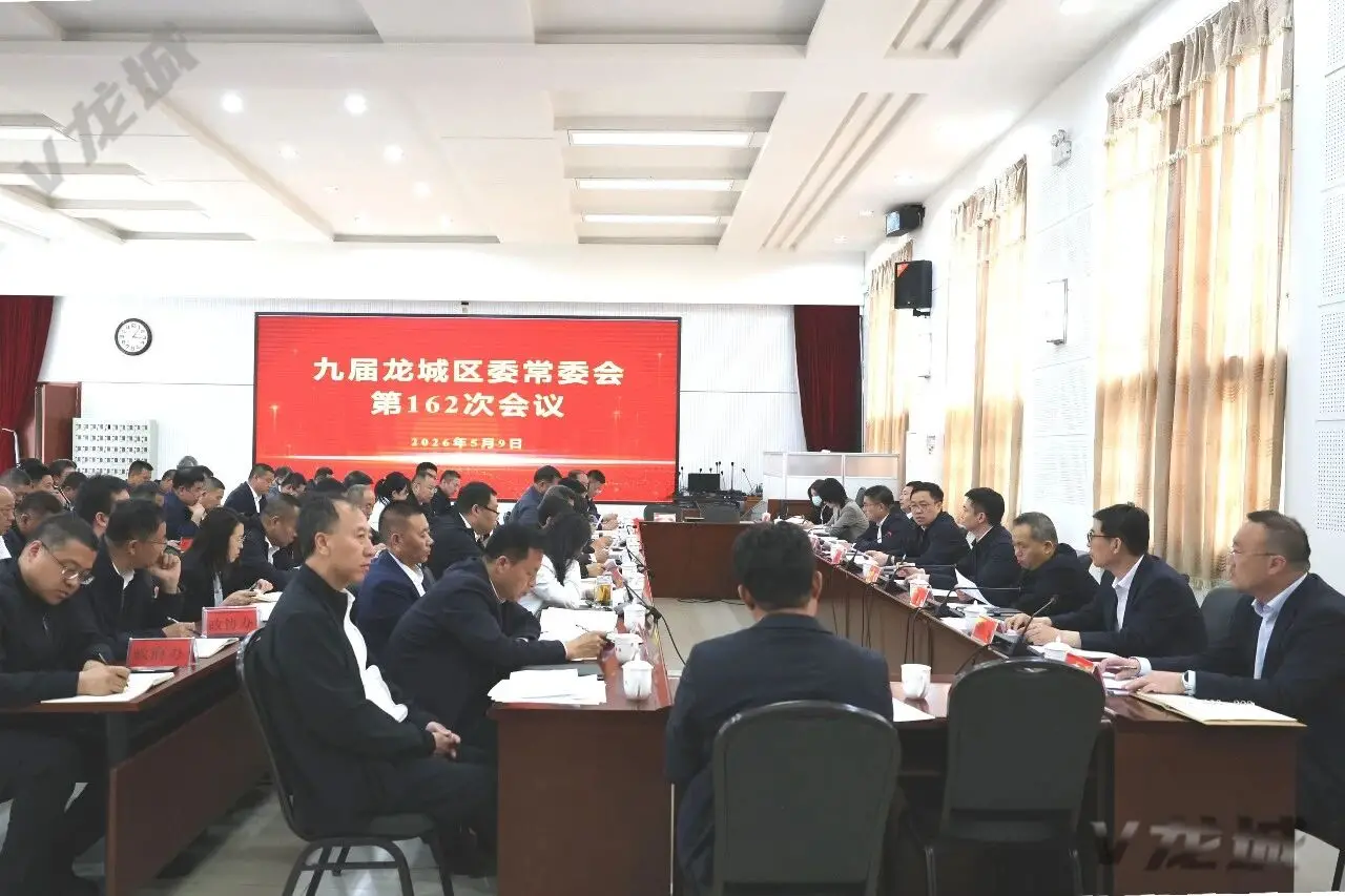 龙城区委常委会召开会议