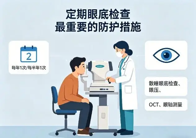 西安市第一医院：高度近视不只是眼镜厚！眼轴拉长竟藏失明危机