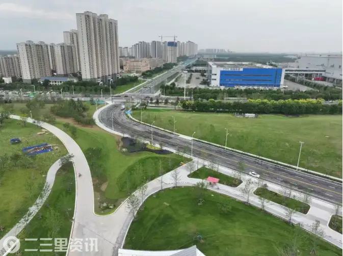 咸阳高新区多条道路迎来新进展