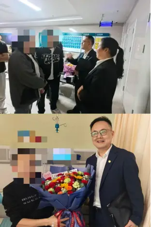 暖心探视显担当 真情服务暖人心 ——富德生命人寿亲切探视5.10交通事故出险客户