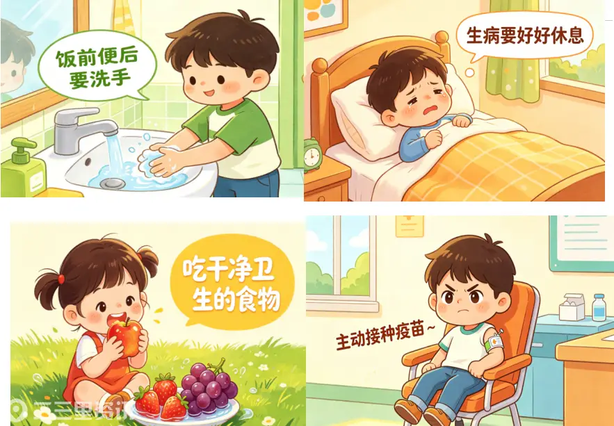 夏季肠道病菌活跃  咸阳彩虹医院温馨提示：做好儿童腹泻防控