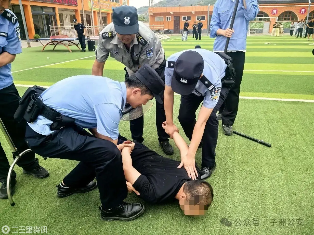 以练筑防 以演备战——子洲马蹄沟派出所扎实开展双单元实战演练