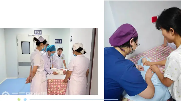 【科普进病房 暖心伴新生】兴平市人民医院产科开展新生儿科学包裹实操宣教活动