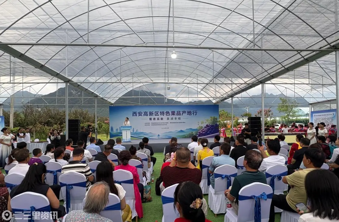 葡香高新泉润丰收  西安高新区特色果品产地行活动成功举办