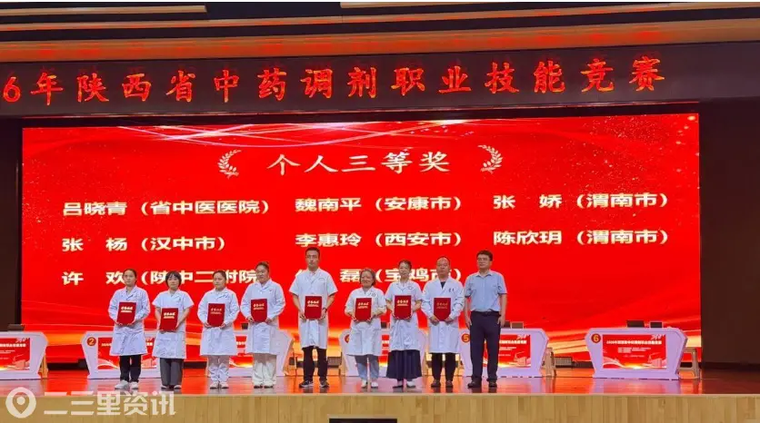 陕西中医药大学第二附属医院药剂科在全省中药调剂职业技能竞赛省级决赛斩获佳绩