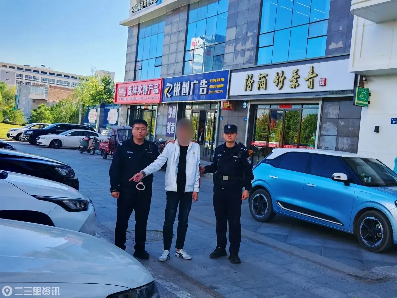 1人因“拉车门”盗窃被抓，榆阳公安提醒：停车务必锁好车门