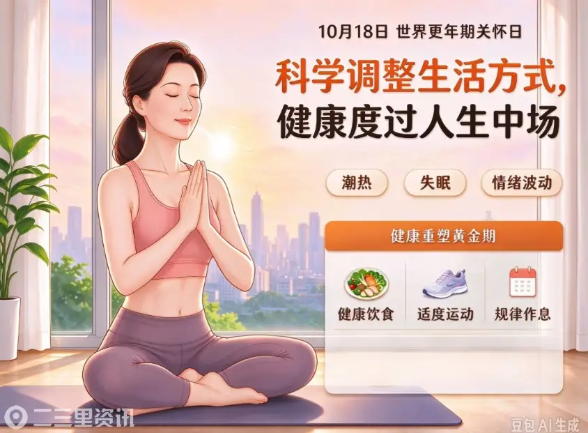 科学自我管理 从容应对更年期