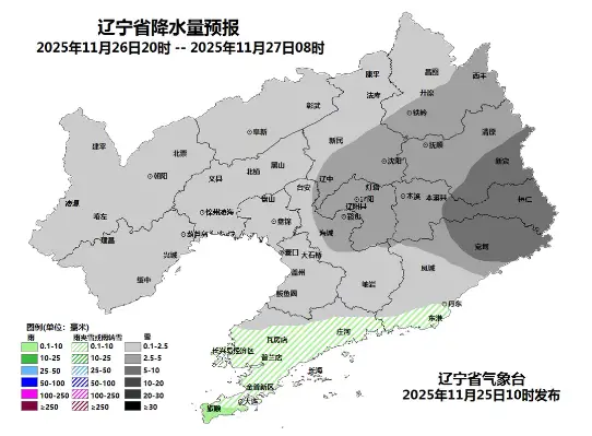 最新预报：辽宁将迎雨夹雪、中雪、大雪！