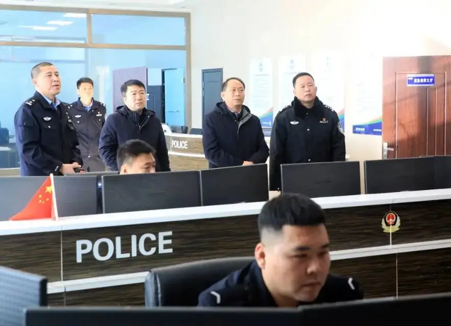 北票市委书记孙立文督导检查元旦假期社会稳定工作