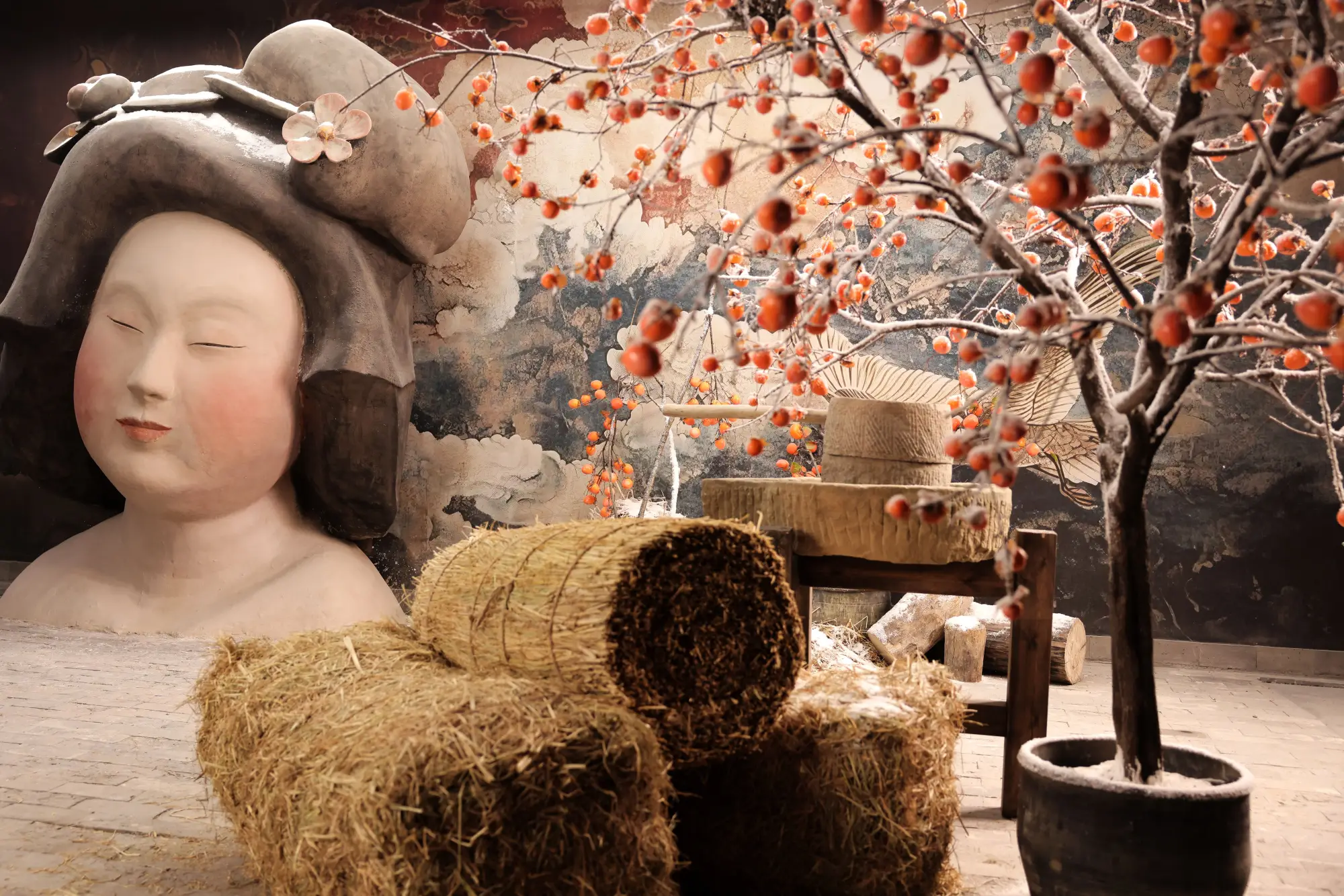 国风地标焕新长安 长安有棵柿子树国风影像主题公园试运营