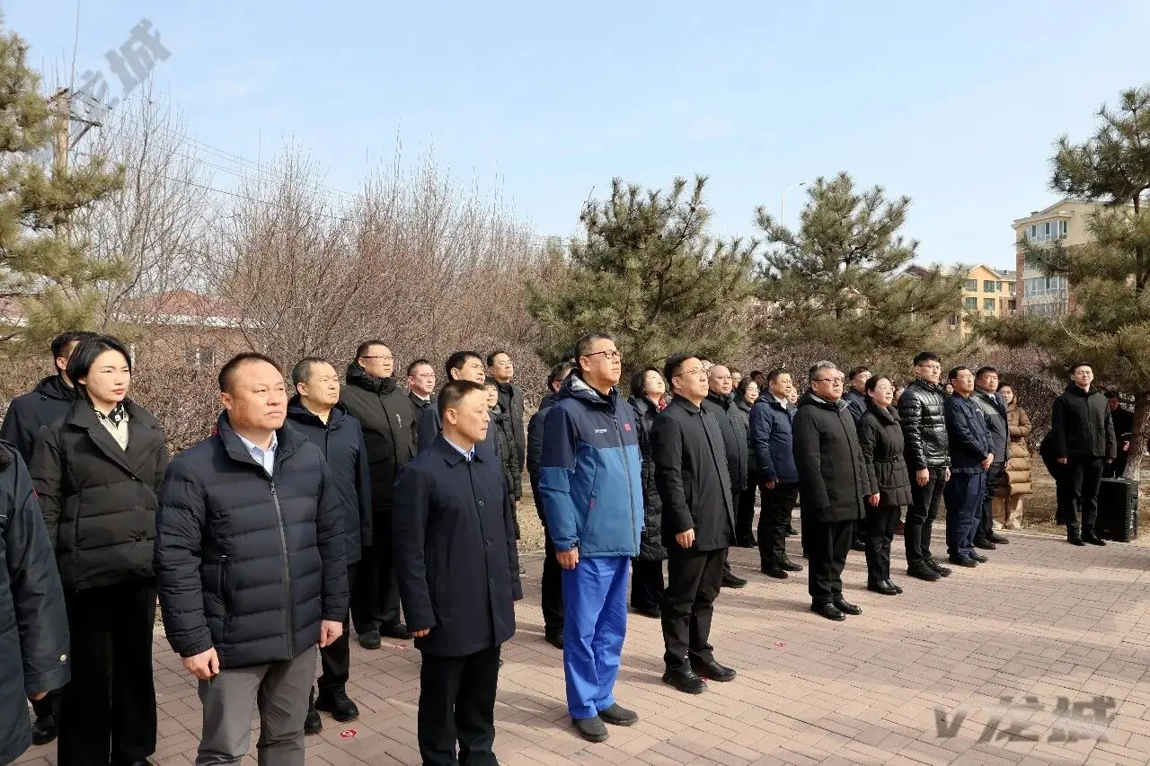 龙城区举行2025年度突出贡献企业升旗仪式