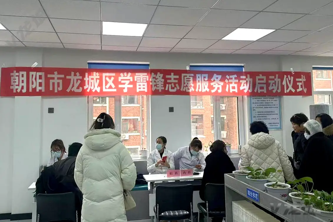 雷锋精神暖龙城  元宵喜乐满社区
