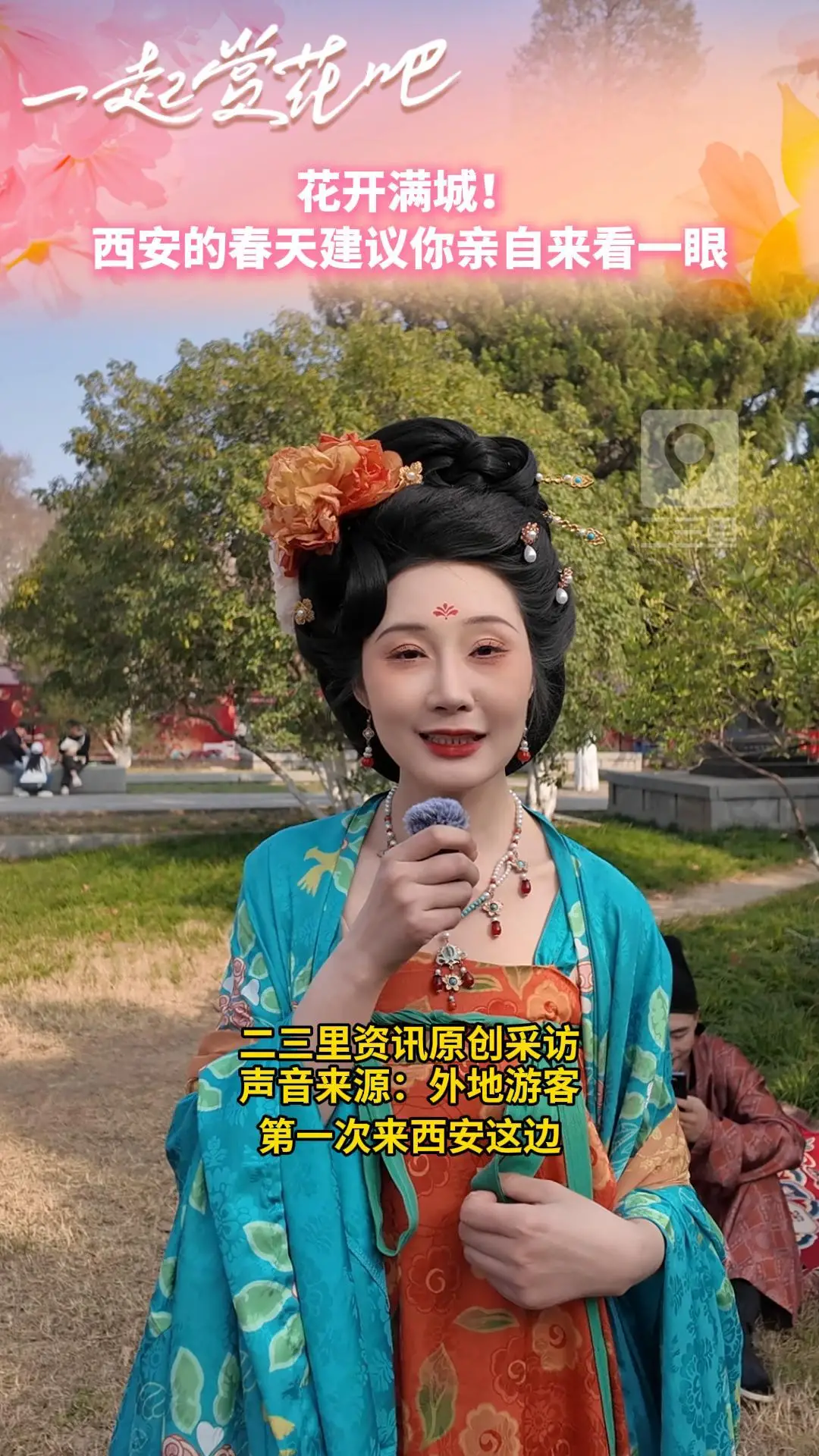 花开满城！西安的春天建议你亲自来看一眼