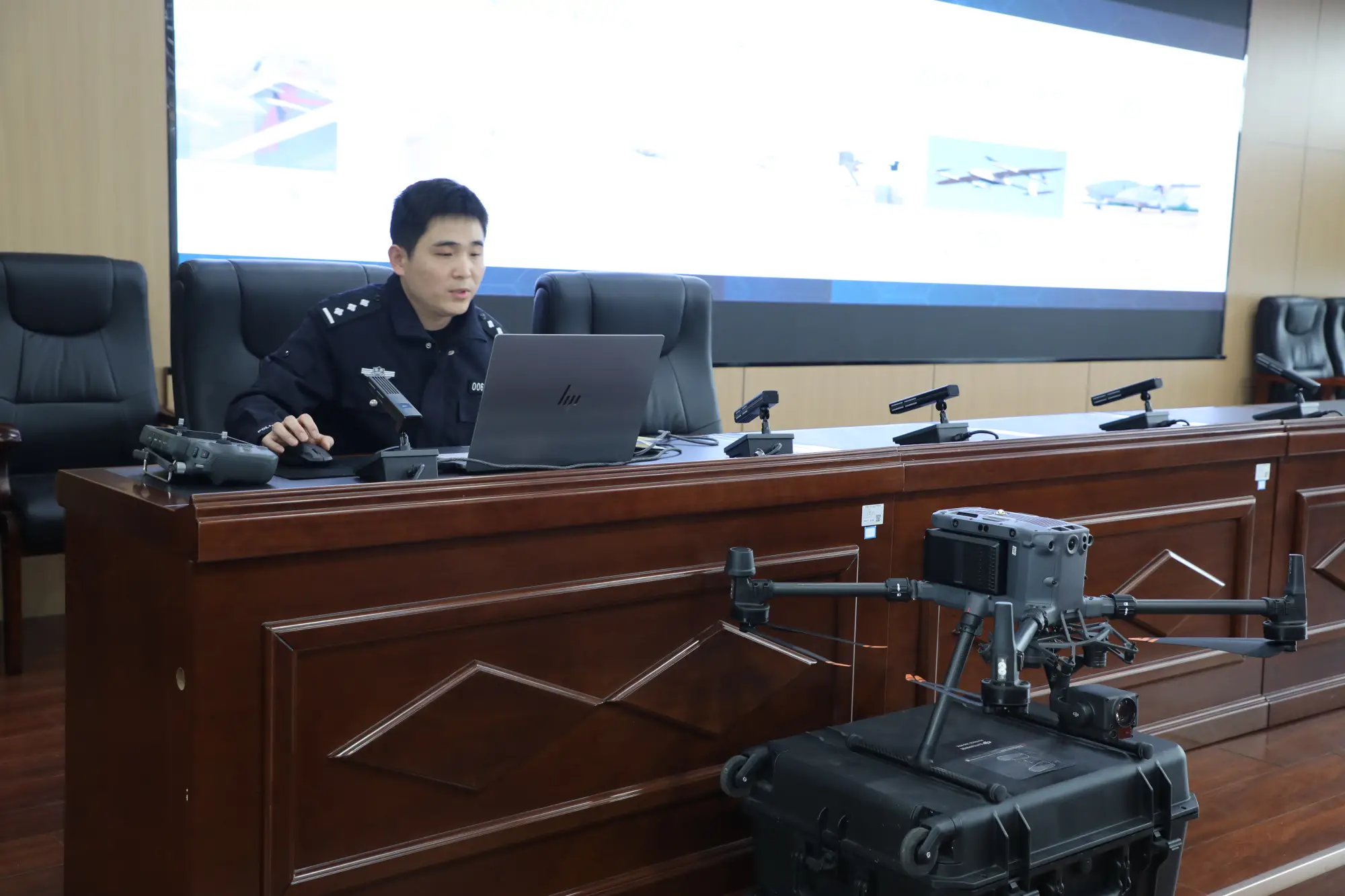 韩城公安举办无人机专项培训班