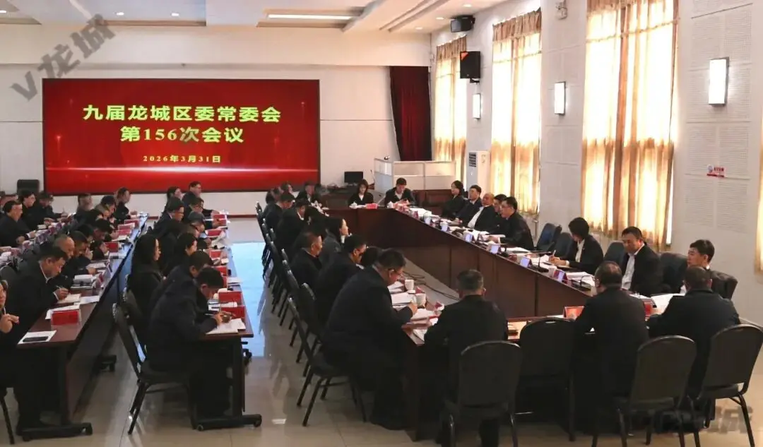 龙城区委常委会召开会议