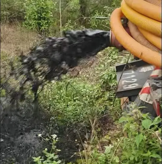 广东茂名一市政抢修车被指跨区偷排污水，治安巡逻员在场未制止？当地环保部门回应