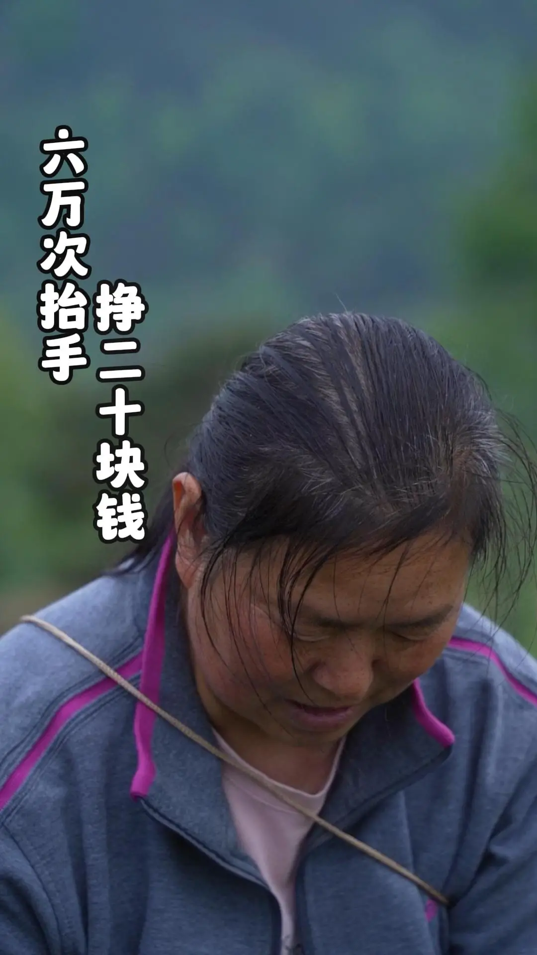 一群五六十岁的阿姨，抬六万次手，挣二十块钱，没有文艺的采茶女，她们才是最真实的采茶人