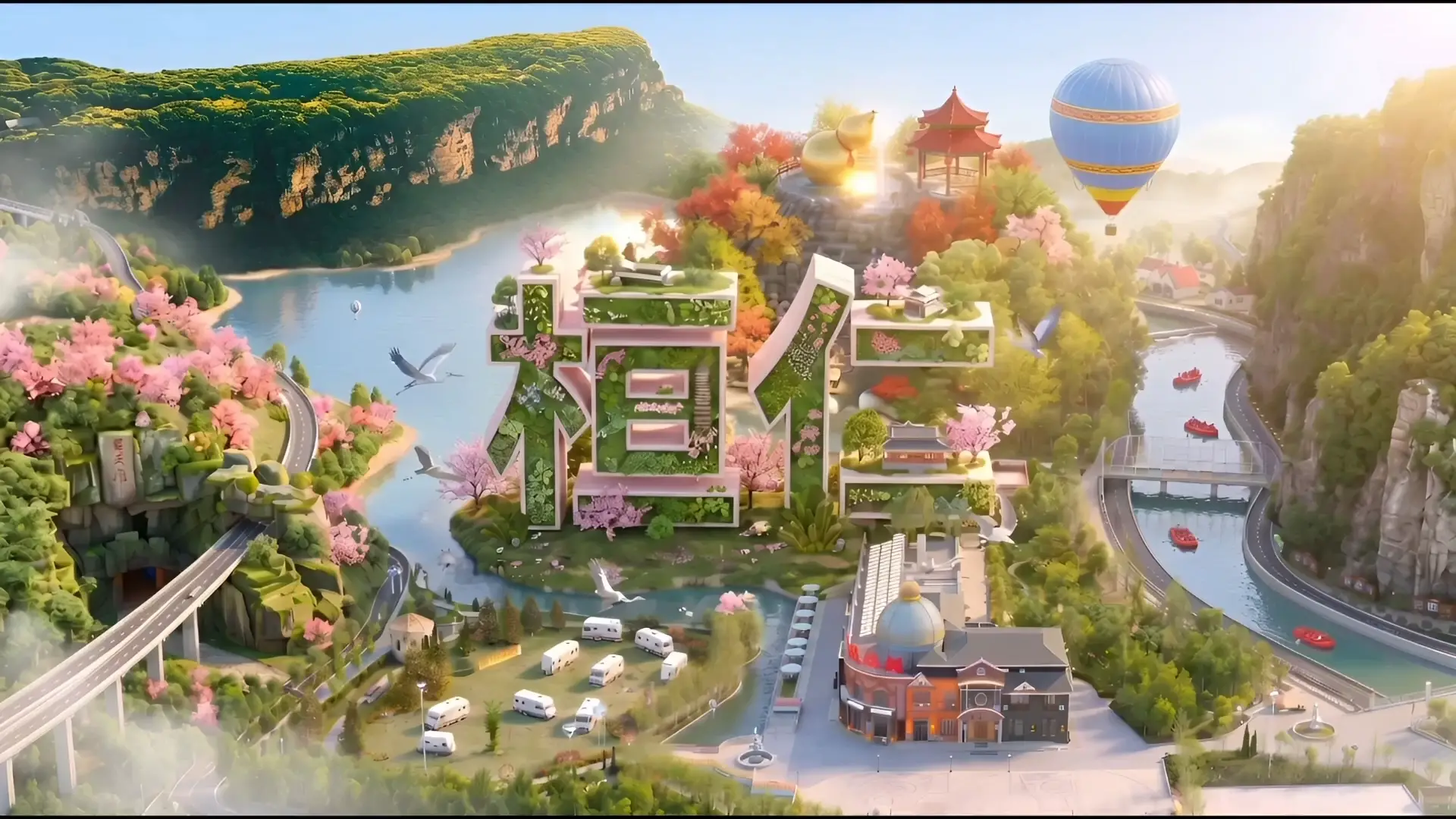 春光无限好 一路向桓仁