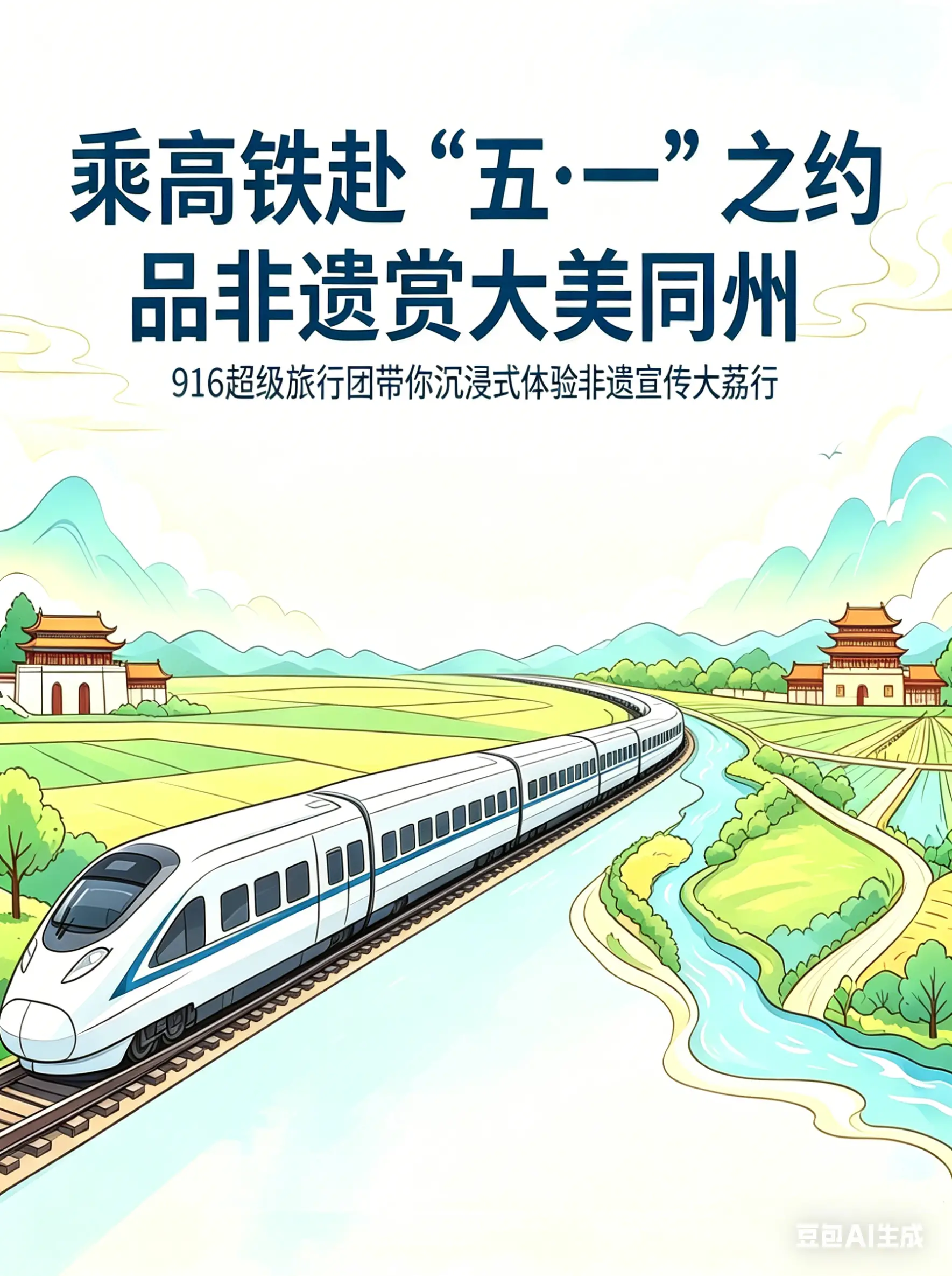 【直播】乘高铁赴“五·一”之约  品非遗赏大美同州