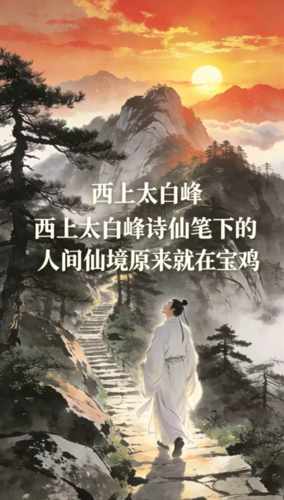 西上太白峰，诗仙笔下的人间仙境原来就在宝鸡