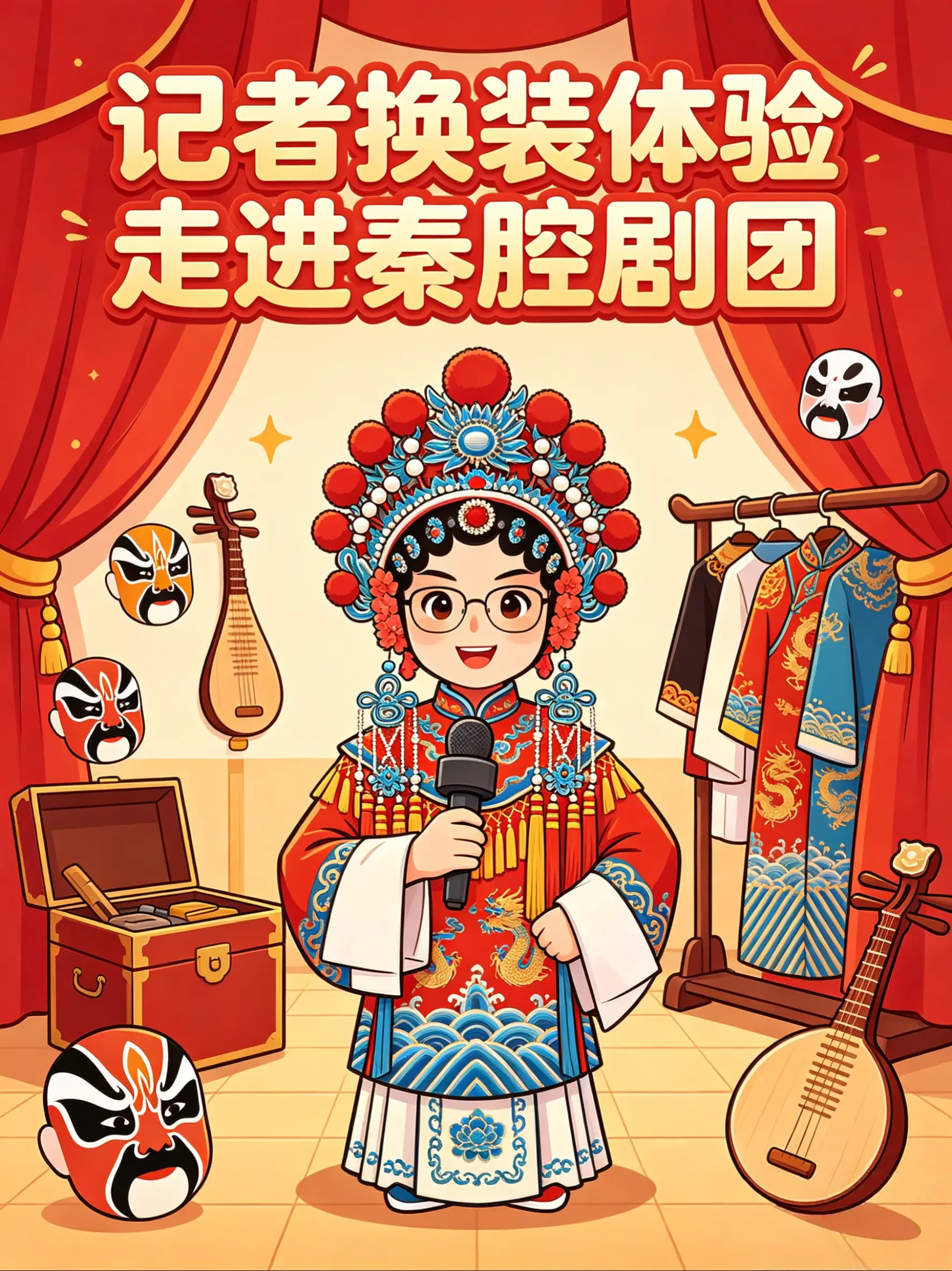 和记者一起走进渭南秦腔剧团，走近秦腔演员的生活