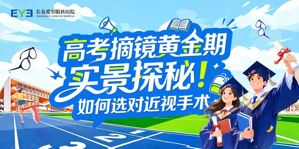 高考摘镜黄金期｜实景探秘！选对近视手术