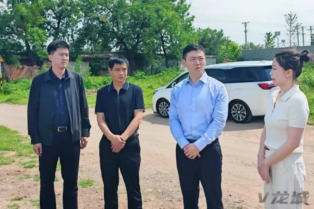 龙城区领导到重点项目现场办公