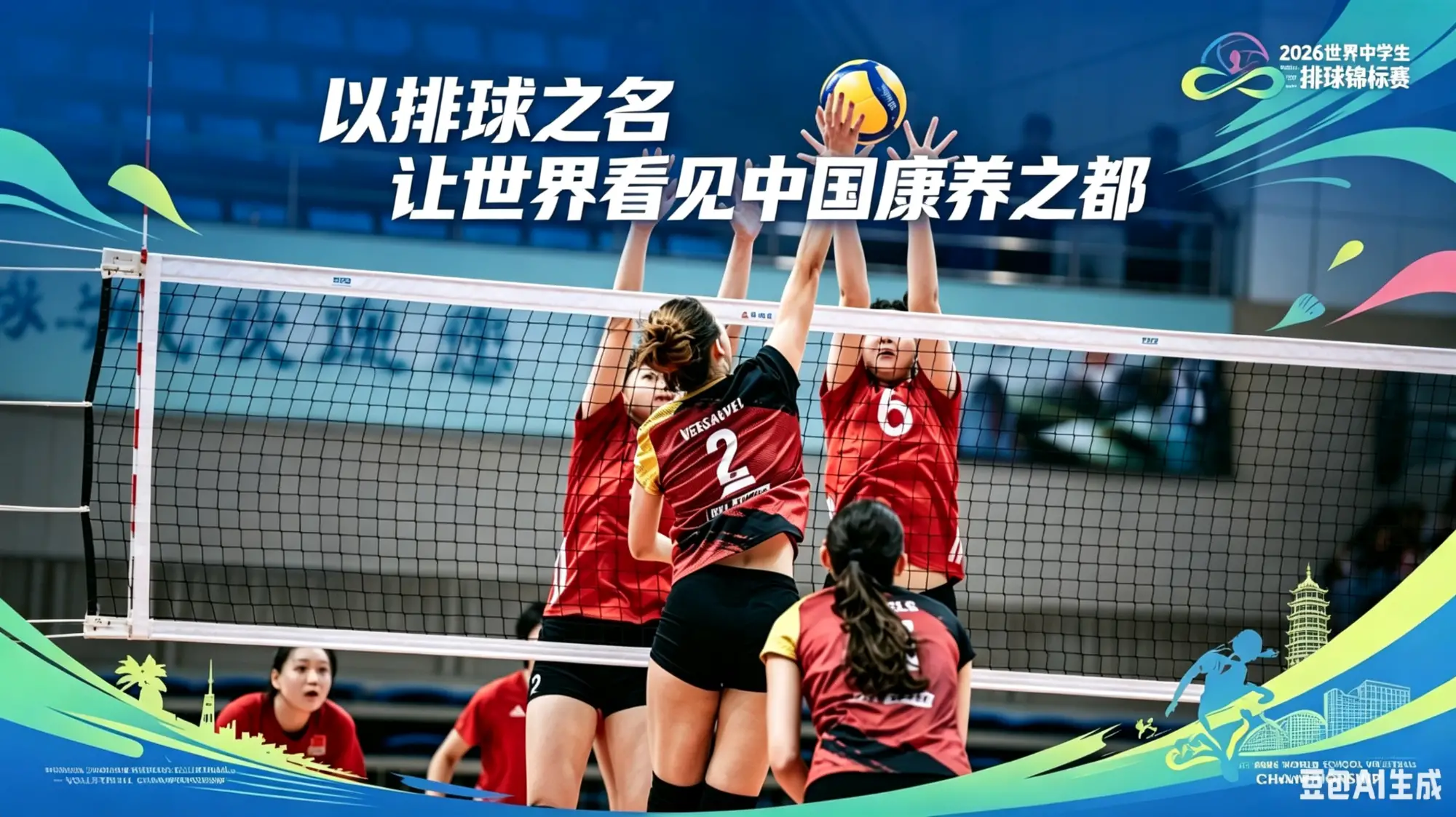 以排球之名，让世界看见22℃天然氧吧·中国康养之都