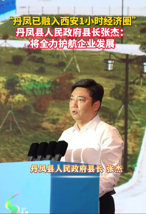 “丹凤已融入西安1小时经济圈”，丹凤县人民政府县长张杰：将全力护航企业发展