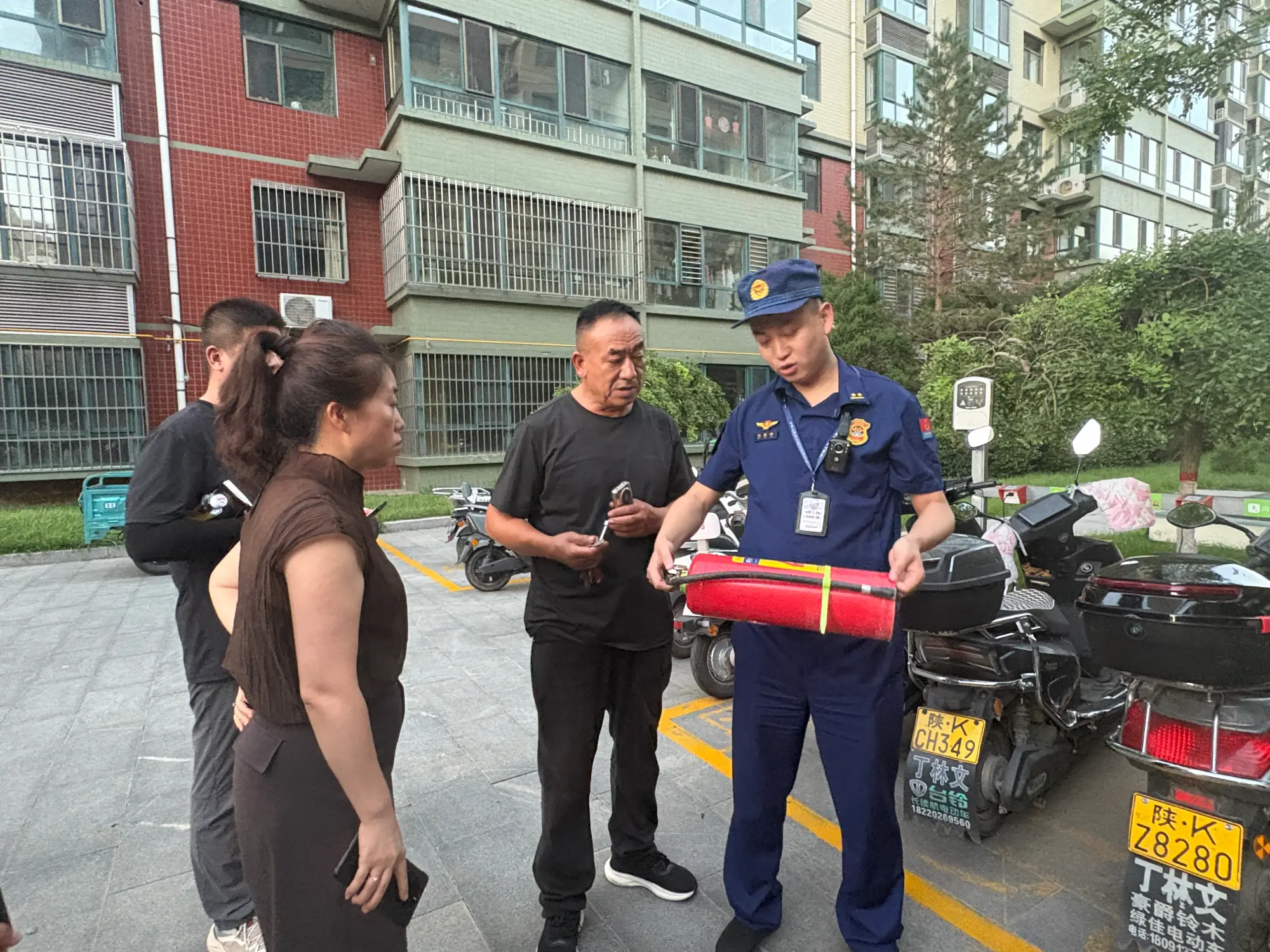 神木开展消防安全集中夜查 筑牢城市安全防线
