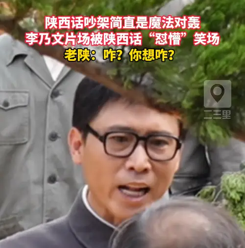 陕西话吵架简直是魔法对轰，李乃文片场被陕西话“怼懵”笑场