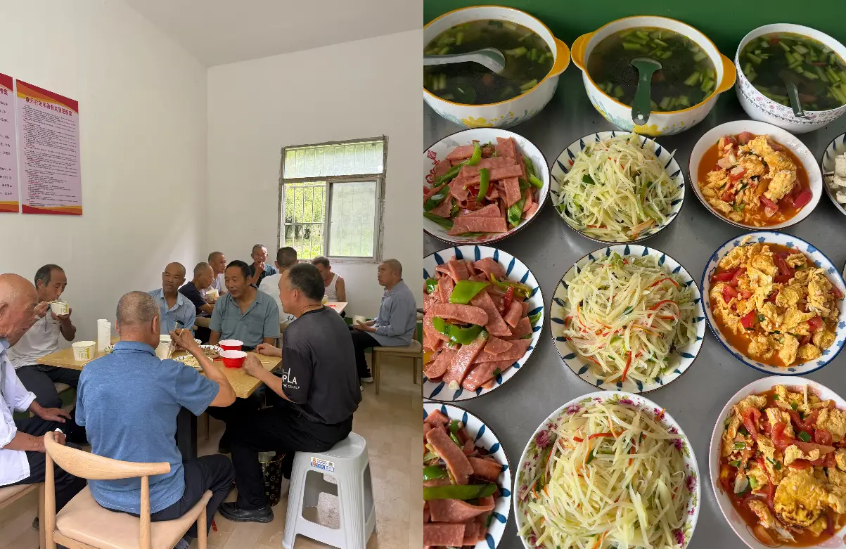 小切口解决大民生——山阳县户家塬镇康乐村“助餐点” 让困难老人吃出“幸福味道”